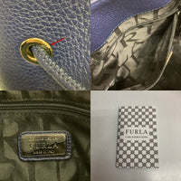 FURLA フルラ バケツ 2WAY ショルダーバッグ ネイビー 瑞穂店