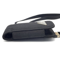 PRADA プラダ モバイルケース ネックストラップ ブラック ナイロン 福生店