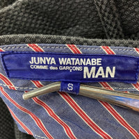 JUNYA WATANABE ジュンヤワタナベ コムデギャルソンマン WO-P024 AD2014 ドビー柄 ショートパンツ グレー sizeS 瑞穂店