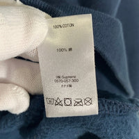 SUPREME シュプリーム 20SS Kanji Logo Crewneck 漢字ロゴ クルーネックスウェットトレーナー ネイビー Size XL 福生店