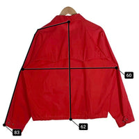 70's Sears シアーズ ドリズラージャケット スウィングトップ レッド PRIDEジップ Size L 福生店