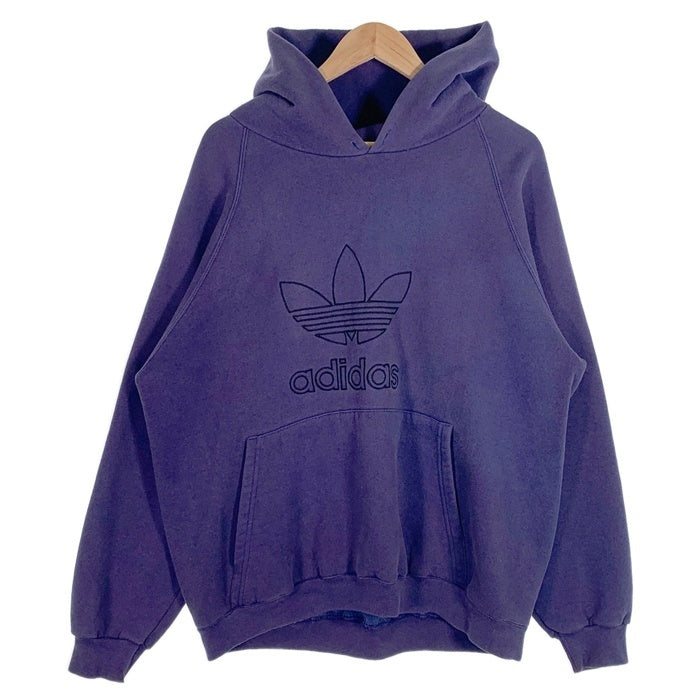 希少　レア　adidas フルジップパーカー ネイビー トレフォレイルロゴ　短丈 楽天市場】【中古】 【送料無料】 古着 メンズS adidas