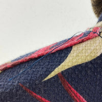 ENGINEERED GARMENTS エンジニアードガーメンツ ボタニカル柄 フード付き 胸ポケット プルオーバー ネイビー sizeM 瑞穂店