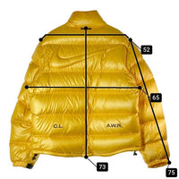 Nike ナイキ x Drake NOCTA ドレイク ノクタ DA3997-397 Puffer Jacket パファー ジャケット ダウン イエロー sizeL 瑞穂店