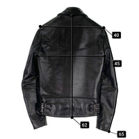 Lewis Leathers ルイスレザー 402T Lightning タイトフィット ライトニング ダブルライダースジャケット ホースハイド ブラック Size 34 福生店