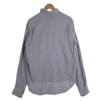 A BATHING APE アベイシングエイプ Wガーゼシャツ ライトブルー コットン 日本製 90's Size XL 福生店