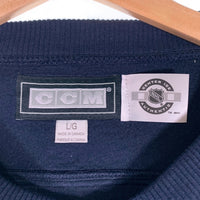 CCM シーシーエム Newyork Rangers ニューヨーク レンジャース NHL クルーネック スウェット ネイビー カナダ製 Size L 福生店