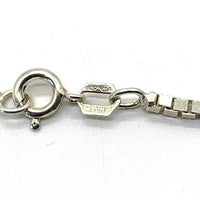 SV925 ベネチアンチェーン ネックレス シルバー スペイン製 Size 60cm 福生店