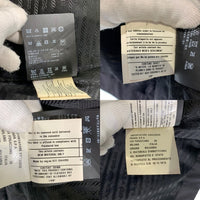 PRADA SPORT プラダスポーツ Leather Yoke Down Jacket レザー ダウンジャケット ブラック SGH163 Size 48 福生店