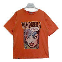 HYSTERIC GLAMOUR ヒステリックグラマー 23SS VAMPIRELLA CAUGHT DEMONS ヴァンピレラ デーモン プリントTシャツ オレンジ 02232CT07 Size M 瑞穂店