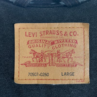 00's Levi's リーバイス デニム トラッカージャケット ブラック 70507-0260 Size L 福生店