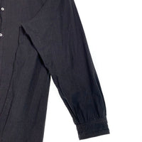 MITTAN ミッタン SS2024 コットン 長袖 カディシャツ SH-101 ブラック Size 2 福生店