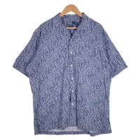 Polo by Raph Lauren ポロラルフローレン CALDWELL コットン オープンカラーシャツ 花柄 半袖 ブルー Size L 福生店