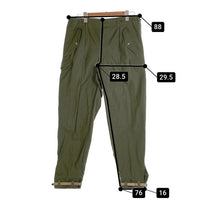 スウェーデン軍 1970 M-59 フィールドパンツ カーゴ 裾ベルト オリーブ Size D100 福生店