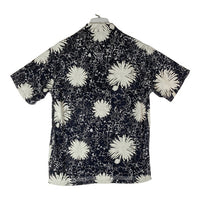 JUNYA WATANABE COMME des GARCONS MAN ジュンヤワタナベ コムデギャルソンマン WS-B016 AD2016 キュプラボイルプリント 花柄 半袖シャツ ブラック sizeXS 瑞穂店