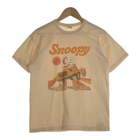 TOYS McCOY トイズマッコイ SNOOPY TEE RIDE ON SAND BEACH スヌーピー プリントTシャツ ナチュラル TMC2525 Size L 福生店