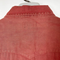 DENIM&SUPPLY RALPH LAUREN デニムアンドサプライ ラルフローレン ガーメントダイ ウエスタンシャツ ピンク sizeM 瑞穂店