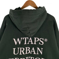 WTAPS ダブルタップス 23AW OBJ 05 Hoody プルオーバースウェットパーカー グリーン 232ATDT-CSM25 Size 04 福生店