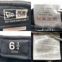 NEW ERA ニューエラ 59FIFTY ベースボールキャップ ブラック Size53.9 瑞穂店