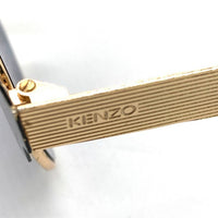 KENZO ケンゾー KZ3055K C02 155 ミラーサングラス フランス製 ブラック×ゴールド 瑞穂店