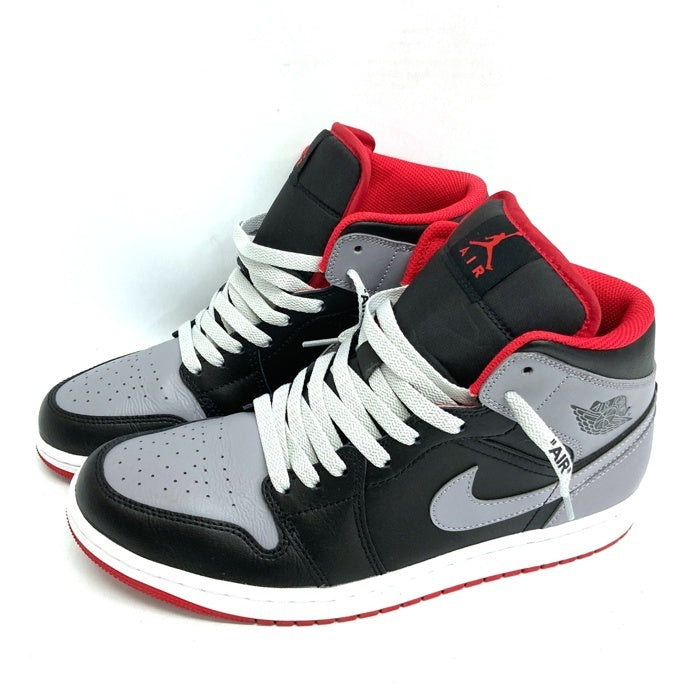 NIKE ナイキ DQ8426-006 Air Jordan 1 Mid Black/Cement Grey