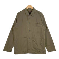 BEAMS+ ビームスプラス ヘリンボーン ツイル ミリタリーチョアジャケット カバーオール オリーブ 38-18-0158-791 Size L 福生店