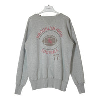 JELADO ジェラード BROOKLYN HIGH FOOTBALL 両V クルーネック スウェットトレーナー グレー sizeXL 瑞穂店