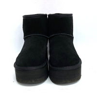 UGG アグ 1134991 Classic Mini Platform ブーツ ブラック size24cm 瑞穂店