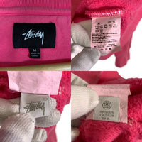STUSSY ステューシー コットン クルーネックスウェット ピンク Size M 福生店