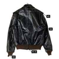RAINBOW COUNTRY レインボーカントリー 30-1415 A-2 ROUGH WEAR ラフウェア 実名復刻 MIDDLETOWN,PA. レザー フライト ジャケット ダークシールブラウン size38 瑞穂店