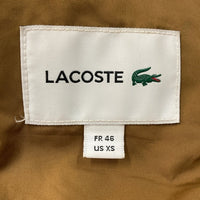 LACOSTE ラコステ BH079EL CLOMAX 止水ジップ 中綿ベスト ブラウン sizeXS 瑞穂店