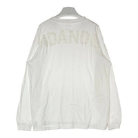 WIND AND SEA ウィンダンシー フロッキープリント ロングTシャツ ホワイト sizeM 瑞穂店