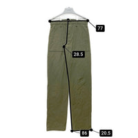 SAMURAI JEANS サムライジーンズ ヘビーバックサテン ベイカーパンツ オリーブ SJ52BP Size 30 瑞穂店