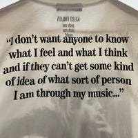 00’s HYSTERIC GLAMOUR ヒステリックグラマー KURT COBAIN カートコバーン 半袖 Tシャツ ホワイト 0294CT03 Size M 福生店