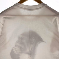 90`s Human-i-Tees アメリカ製 ゴリラ 企業 哲学 半袖 Tシャツ ホワイト Size L 福生店