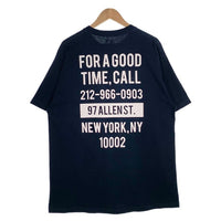 Girls Don't Cry ガールズドントクライ プリントTシャツ ネイビー Size XL 福生店