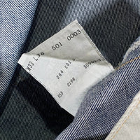 90's LEVI'S リーバイス 501XX 紙パッチ デニムパンツ ジーンズ インディゴ 555 復刻 98年 米国製 Size 33×36 福生店