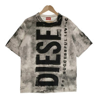 DIESEL ディーゼル T-BOXT-BISC 半袖 Tシャツ ブラック ホワイト A13328 Size M 福生店
