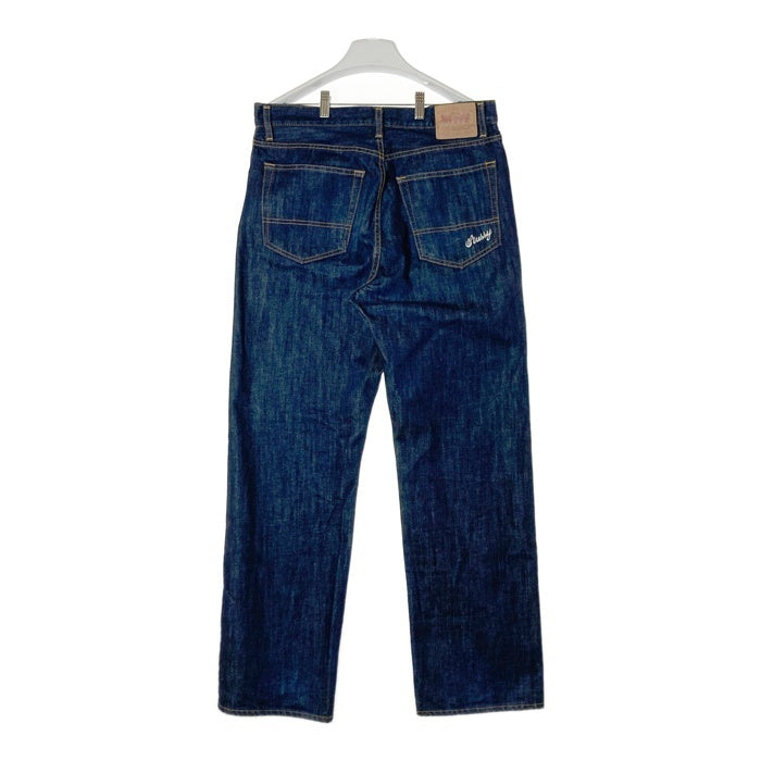 【ご予約品】 00's ステューシー STUSSY ROUGH&RUGGED ポケット刺繍ロゴ DENIM パンツ