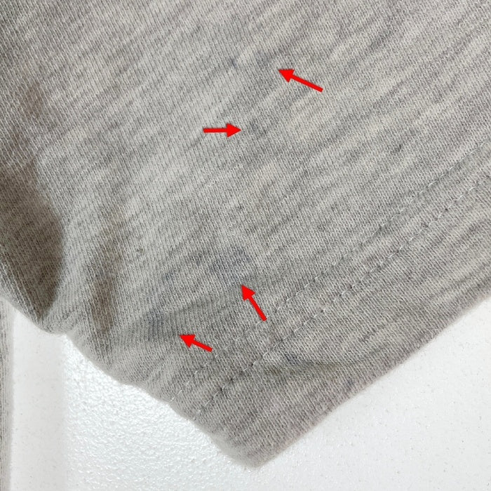 HUF ハフ ハーフジップ 半袖スウェット グレー sizeS 瑞穂店