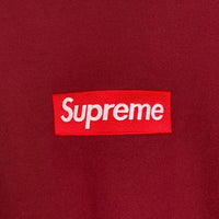 SUPREME シュプリーム 22AW Box Logo Crew Neck ボックス クルーネック スウェット バーガンディー カナダ製 Size XL 福生店