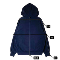 Supreme シュプリーム 20AW Cross Box Logo Hooded Sweatshirt クロス ボックスロゴ フーデッド スウェット シャツ プルオーバー パーカー ネイビー sizeM 瑞穂店