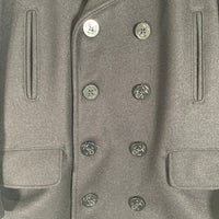 Schott ショット 714US LONG PEA COAT ロングピーコート ネイビー ウール ナイロン Size M 福生店