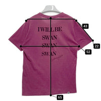 HYSTERIC GLAMOUR ヒステリックグラマー COURTNEY LOVE コートニーラブ プリントTシャツ パープル 0203CT20 Size M 瑞穂店