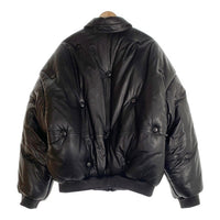 DENIM TEARS デニムティアーズ LAMB LEATHER JACKET ラムレザー ジャケット ブラック 2XL 福生店