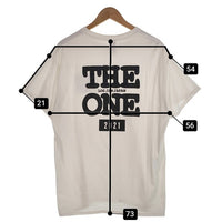 THE ONE log jam japan 2021 Tee ザワン プリントTシャツ ホワイト Size L 福生店