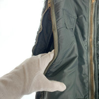 HOUSTON ヒューストン A-11B U.S.A.F. フライトパンツ グリーン サスペンダー付属 Size 38 福生店