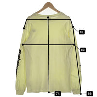 YEEZY イージー CALABASAS カラバサス ロングスリーブTシャツ イエロー Size M 福生店
