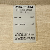 WIND AND SEA ウィンダンシー NEIGHBORHOOD ネイバーフッド 211ELWSN-STM02S 前後プリント Tシャツ ベージュ sizeXL 瑞穂店