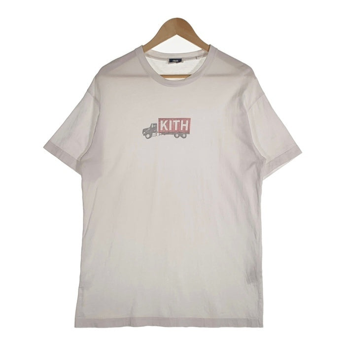 KITH ロゴ入り プリントシルク サンハット 関税送料込み KITH ロゴ刺繍 Tシャツの通販 by CYCLE HEARTS ラクマ店｜ラクマ